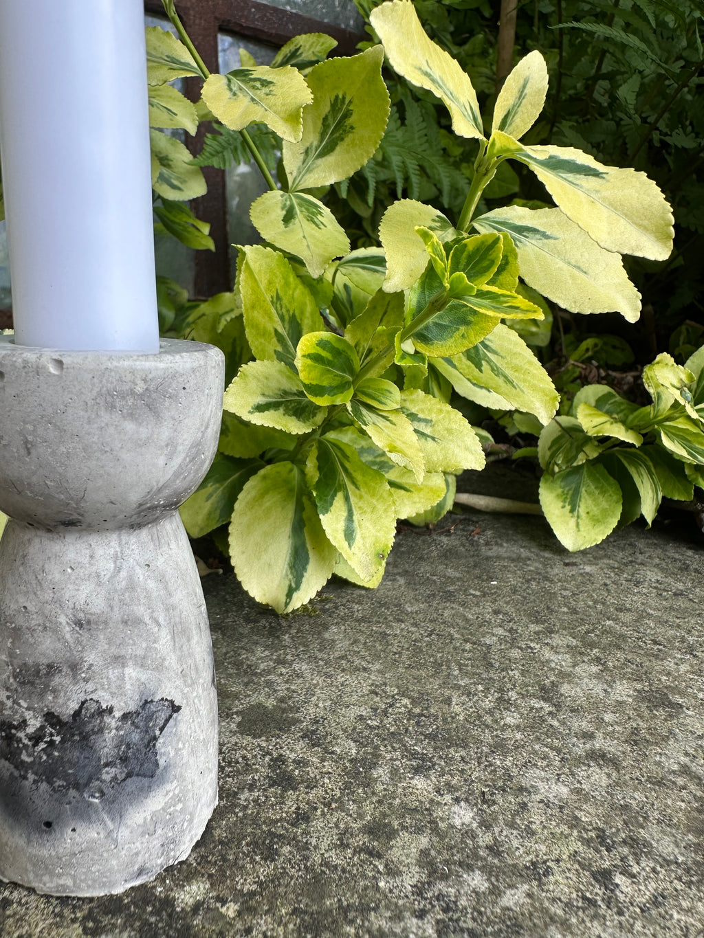 Kerzenständer aus Beton